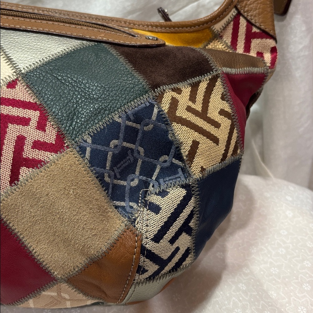 Tignanello Leather Patchwork Bag - image 3